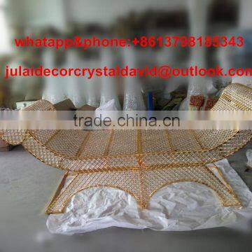 Crystal Bead Wedding Mandap Pillar Decoration photo-2