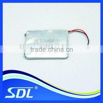 3.7V 500mAh Li-ion Battery Terminal 303448