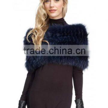 European winter wholesale real fox fur cape for kids