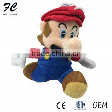 Custom plush toy running Mario plush toys