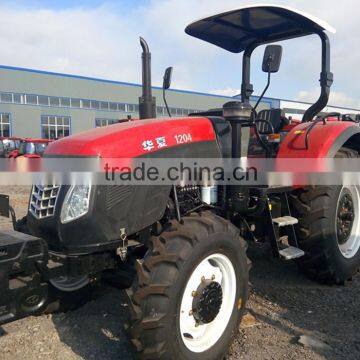weifang huaxia 120hp 4WD 4cylinder or 6cylinder agricultural tractor with loader