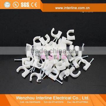High Quality Plastic Nail Electric Wire Cable Clips photo-4