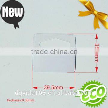 Supermarket Display Packing Self Adhesive Plastic Hang Tabs