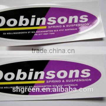 CMYK Printing Adhesive Sticker for Clothes