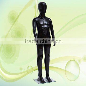 new glossy black abstract child boy girl children mannequin