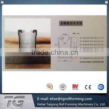 CNC Control System Photovoltaic Solar Structure Unistrut Bracket Roll Forming Machine Made in China With Low Price photo-6