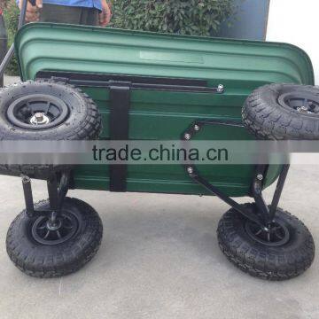 Chinese Good Cheap Rolling Garden Cart photo-4