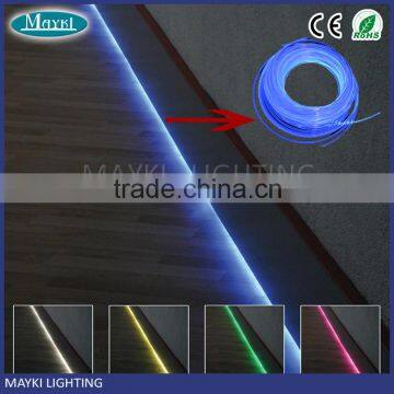 10mm Side glow fiber optic lighting cable for decoration and illumination