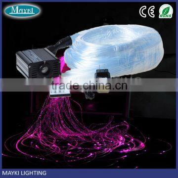 Color changing sensory lighting kit for children and adults with special needs with clear pvc sleeve fibre and led generator