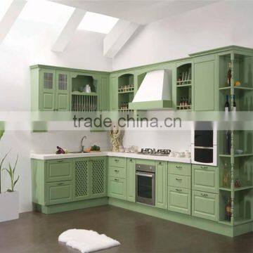 Ready Made Kitchen Cabinets, Farm Style Solid Wood Kitchen Cabinet photo-3