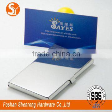 Stainless steel pocket mirror surface metal business card case simple sense is very good as gift for christmas new years