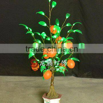 Led fruit bonsai for home and hotel decoration