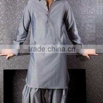 kurta shalwae -Royal Blue Kurta Shalwar Designs for Men