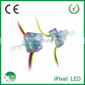 dc5v 12mm flat smart pixel addressable rgb led string