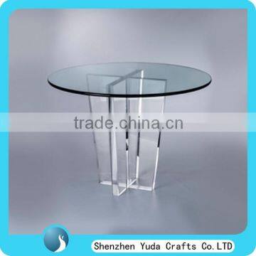 Plexiglass Furniture Table Tradeshow Console Table Clear Acrylic Dining Table