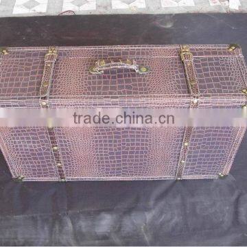 Chinese Factories Wholesale Custom High-grade PU Leather Gift Boxes, Brown Storage Box photo-3