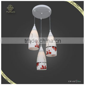 Hot Sale Modern Hanging Light Home Decorative Cheap Glass Dining pendant Lamp