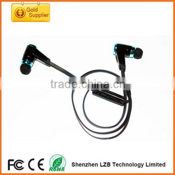 Rechargeable sport bluetooth earphones in-ear bluetooth earphones bluetooth stereo earphone