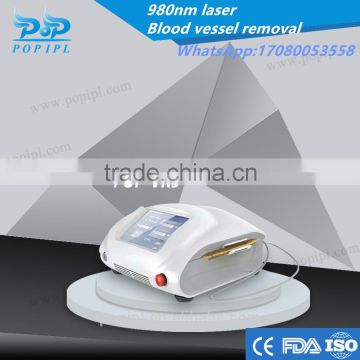 Best portable vascular therapy980nm laser Blood Vessels Remova machine