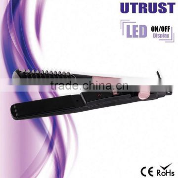 Good quality 1.25\" Plate Professional Excellent Tourmaline Plate fast hair straightener