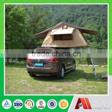 auto top aluminum flat roof tent