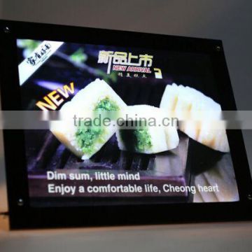 custom acrylic light box/picture frame led light box