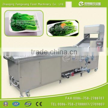 PT-2000 Industrial Fast Freezer Steam Type Green Vegetables and Fruit Blancer Blanching Machine