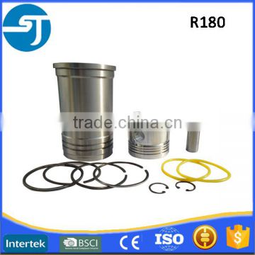 Farming machine parts R180 cylinder liner kit fit for diesel engine