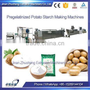 Pregelatinized potato starch making machines