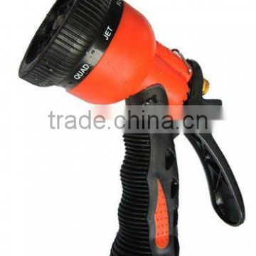 8- function plastic garden spray nozzle