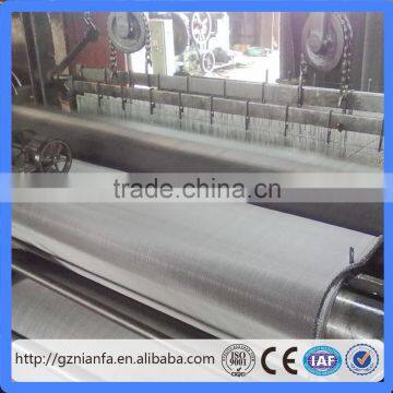 China Market Direct Factory 400 Mesh 316 Material Stainless Steel Wire Mesh(Guangzhou Factory)