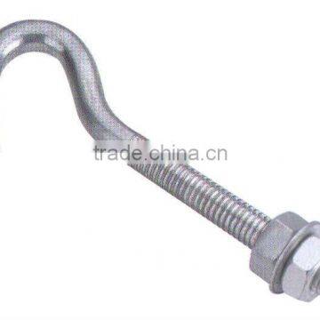 hook bolts with nuts with competitive price