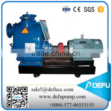 electric motor self priming centrifugal sewage pump