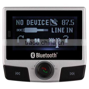 car charging bluetooth MP3 player with fm transmit funtion