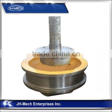 2016 hot selling gantry crane wheels for lifting and pulling