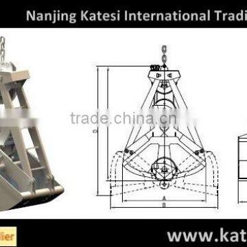 Grab bucket/machinary equipment