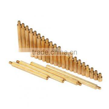 Brass Coupling Nut,M2 Brass Round Spacer Standoff photo-2