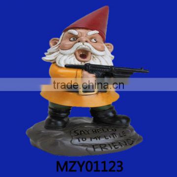 2013 New Arrival Personalized Handmade Cool Resin Gnome