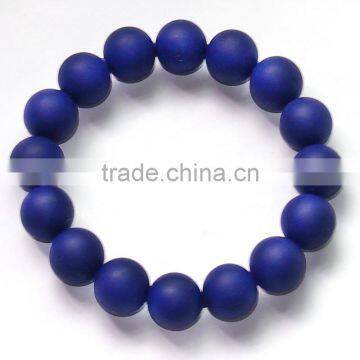 Approved by FDA/ SGS/LFGB/CE Teething Baby Colorful Silicone Baby Chewing Silicone Bracelet photo-6