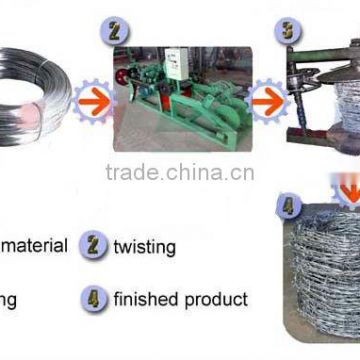 Factory Year-end sales barbed wire weight per meter