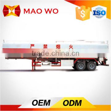 2016 Hot sale 40ton vacuum tank trailer fuel petrol tanker semi trailer