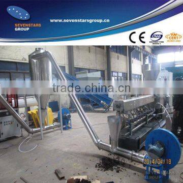 Wood plastic composite WPC pelletizing line