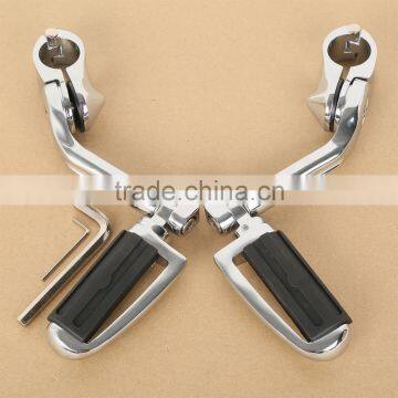 1.25" Long Angled Highway Engine Guard Foot Peg For Kawasaki Vulcan 750 800 900 photo-5