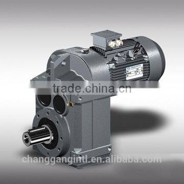 F Series Solid Shaft Helical Gear Reducer Parallel Shaft Transmission Box photo-3