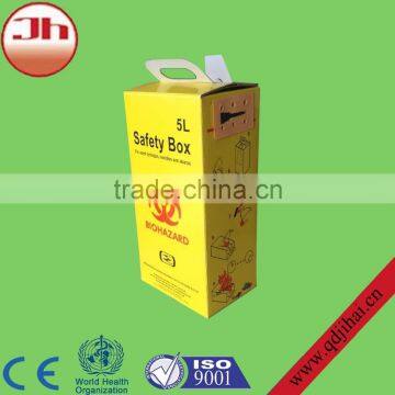 chinese exports to russia syringes with plastic needle box,medical safety box for syringe