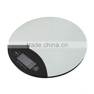 Round shape kitchen food scale