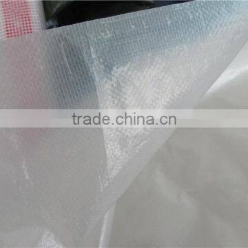 Transparent Plastic Sheets Woven Fabric Tarpaulin for Flower Plant photo-3