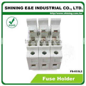FS-033L2 With LED Indicator 380V 32A 3 Pole 10x38 Fuse Holder photo-4