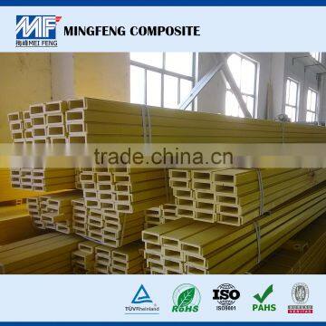 Electric Insulation Anti - Aging Smooth Fiberglass Pultrusion Profile Square Grp Pipe photo-6