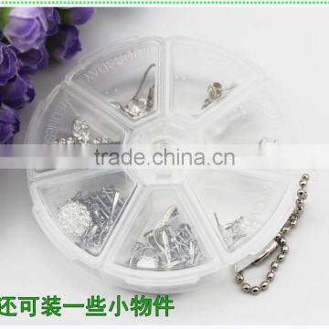 Round Weekly Mini Box _7 Week Pill Box Rotary Cover Kits /PP Plastic Pill Box/Medical Capsule Holder photo-3